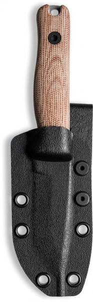 Reiff Knives F3 EDC 3V Micarta Natural Kydex small edc knife