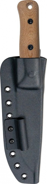 Reiff Knives S5 Glider Bushcraft Knife Micarta Natural Green Kydex