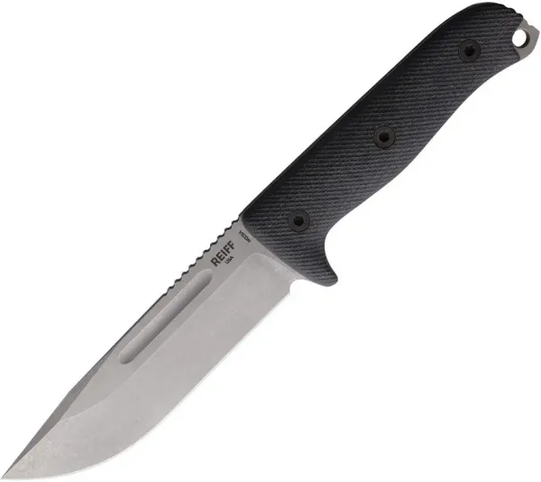 Reiff Knives Vicon Black Micarta Magnacut Kydex