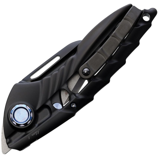 Rike Knives ALIEN1 Framelock Plain Black