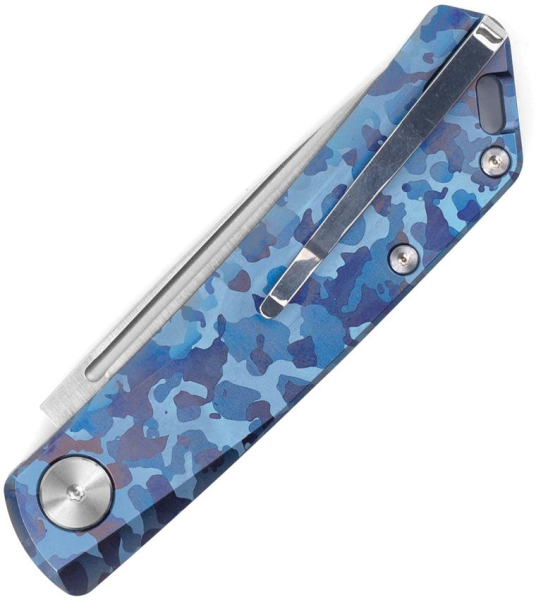 Real Steel Luna TC Slip Joint Blue Camo