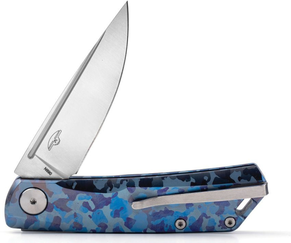 Real Steel Luna TC Slip Joint Blue Camo