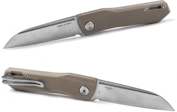 Real Steel Knives Solis Lite G10 Coyote