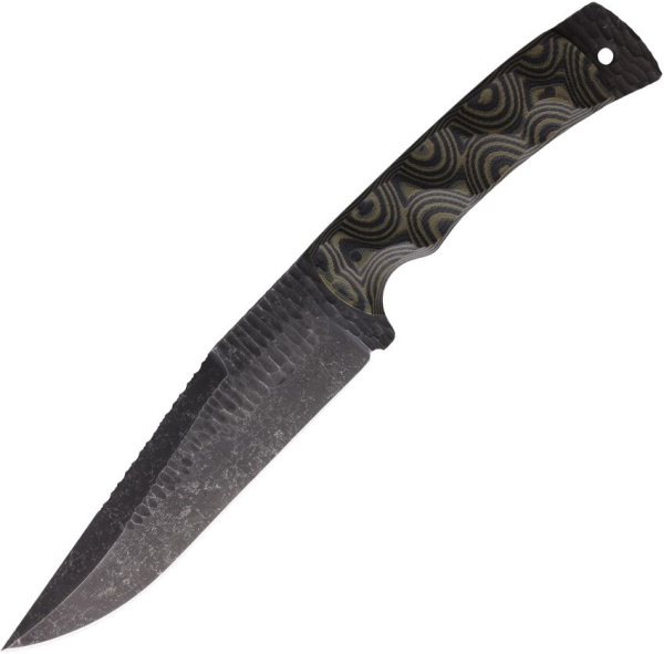 Stroup Knives Bravo 4 Fixed Blade Green Black Limited Edition