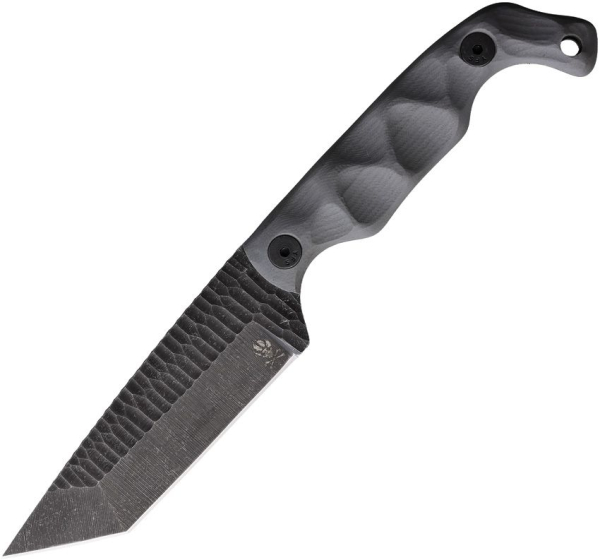 Stroup Knives Bravo 5 Fixed Tanto Blade Gray