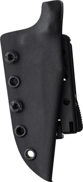 Stroup Knives HM1 Fixed, Stroup HM1 Black STW, 1095HC Carbon Steel Messer, Taktisches Messer Fingerring, Veteran Owned Knife Brand, Com2you-biwak, Sculpted G10 Messer, Handgefertigtes Tactical Fixed, Kydex Gürtelscheide, Black Stonewash Cerakote
