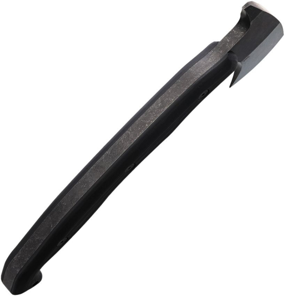 Stroup Knives Spike Tomahawk, Stroup Knives Black, 1095 Carbon Steel Tomahawk, Taktische Axt mit Dorn, Veteran Owned Knife Brand, Com2you-biwak, Brechwerkzeug Axt USA, Tactical Tomahawk schwarz, Handgefertigtes Einsatzbeil