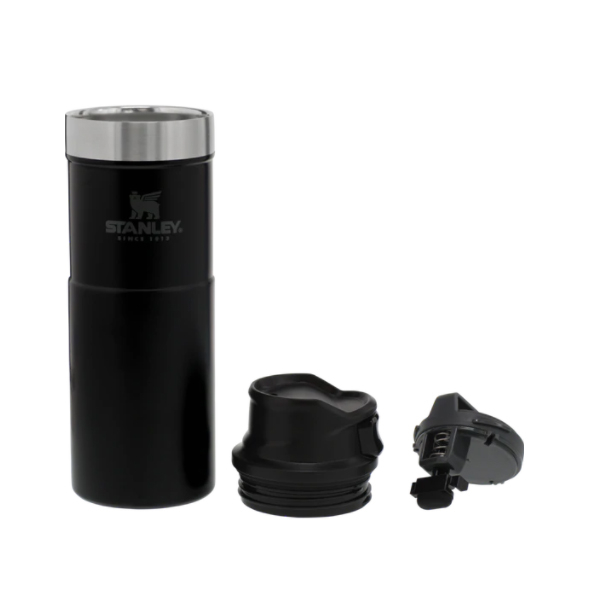 Stanley Trigger-Action Travel Mug 0.35l Schwarz
