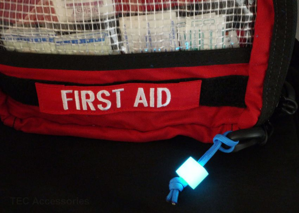 Tec Accessories E-Brick Embrite Lanyard Bead GitD Blue
