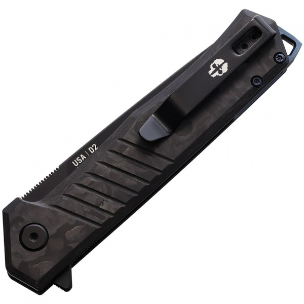 Tekto Knives F1 Alpha Linerlock Carbon Blau
