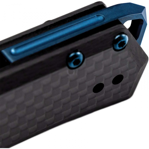 Tekto Knives F1 Alpha Linerlock Carbon Blau