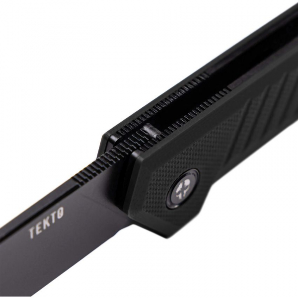Tekto Knives F1 Alpha Linerlock G10 ALL Black