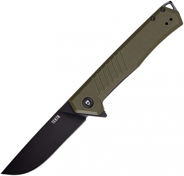 Tekto Knives F1 Alpha Linerlock G10 Oliv