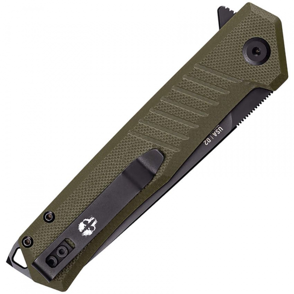 Tekto Knives F1 Alpha Linerlock G10 Oliv
