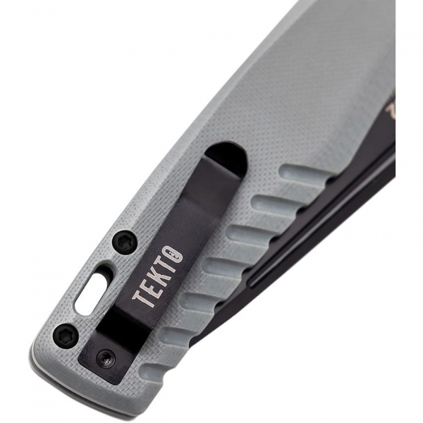 Tekto Knives F3 Charlie Button Lock Gray