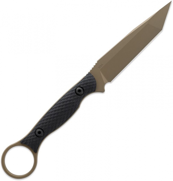 Toor Knives Serpent T Fixed Blade FDE