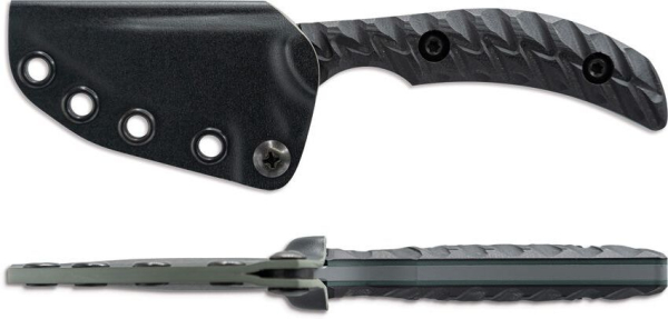 Toor Knives Shifter T Fixed Blade | CPM-M4 Tanto | SOCOM grey