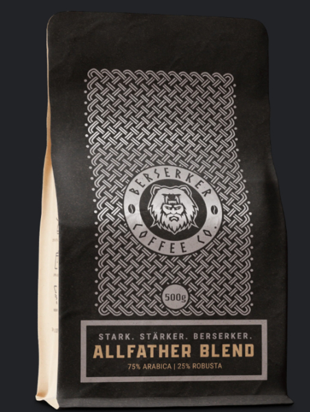 Berserker Coffee - Allfather Blend - 500g - ganze Bohne