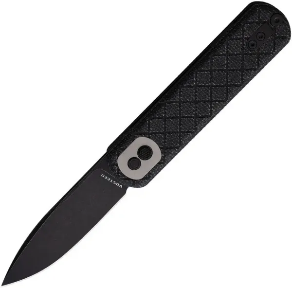 Vosteed Knives Corgi Trek Lock Black Micarta