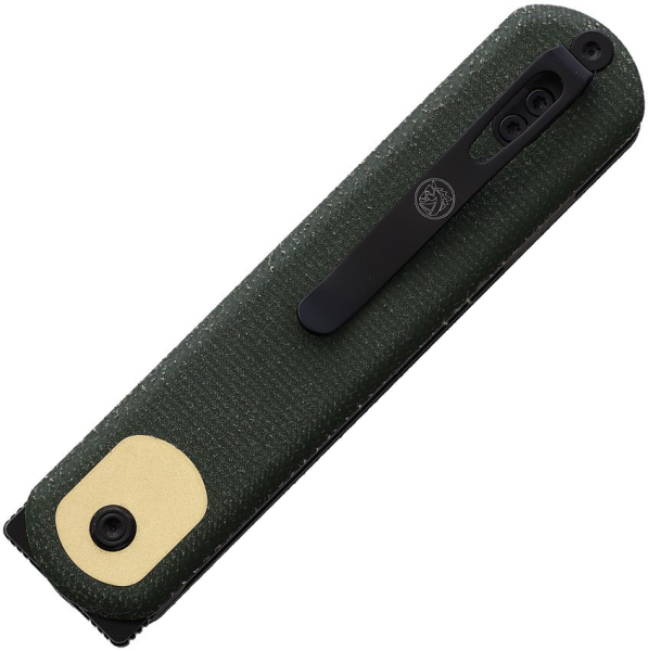 Vosteed Knives Corgi Trek Lock Green Micarta