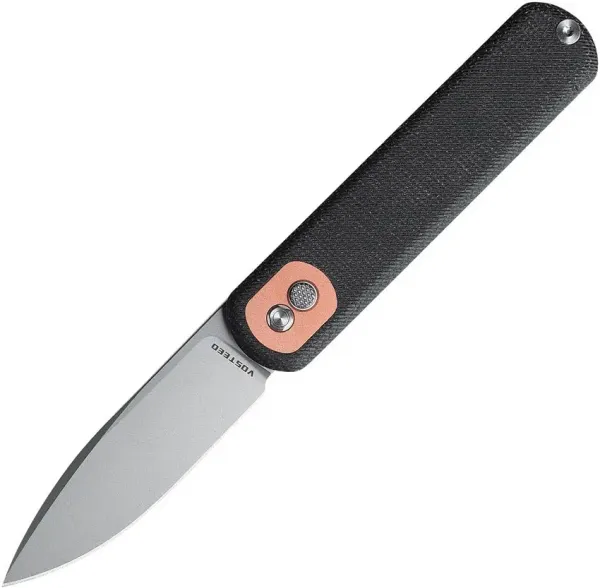 Vosteed Knives Corgi Trek Lock Black Micarta
