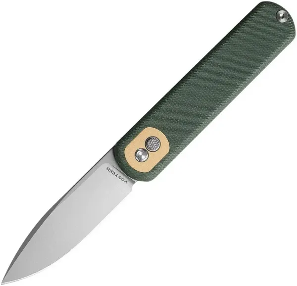 Vosteed Knives Corgi Trek Lock Green Micarta