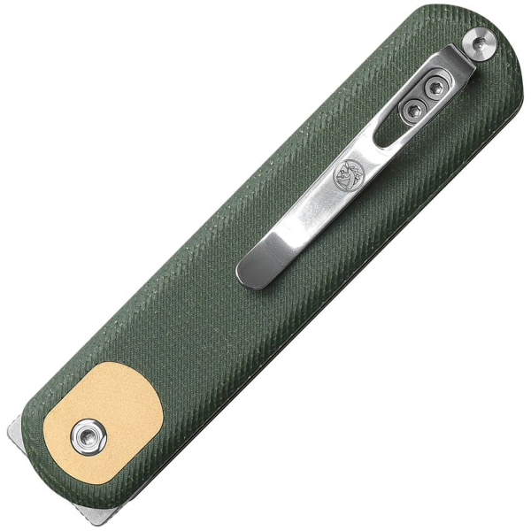 Vosteed Knives Corgi Trek Lock Green Micarta