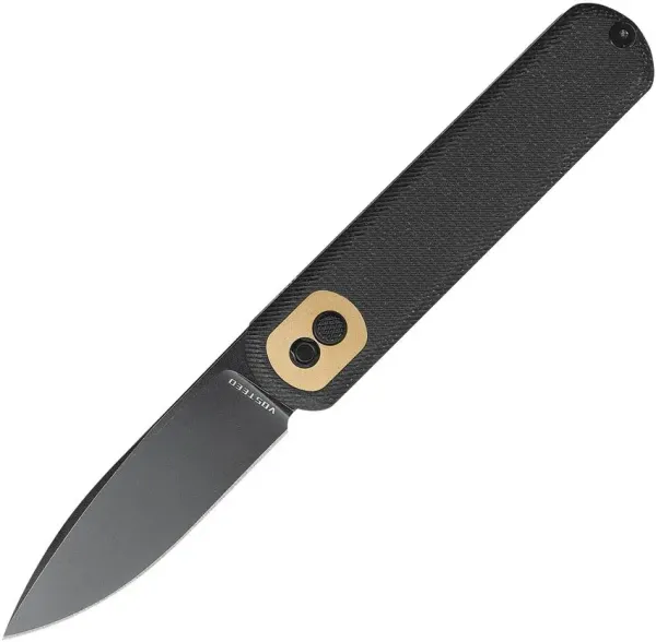 Vosteed Knives Corgi Trek Lock Black Micarta