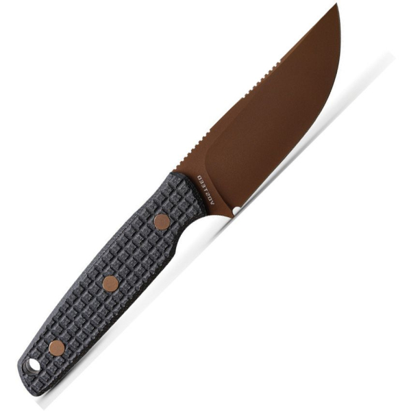 Vosteed Knives Mink Fixed Blade Black Micarta