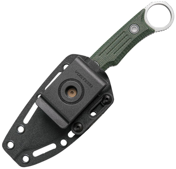 Vosteed Knives Fullback Nitro V Green Micarta