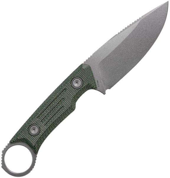 Vosteed Knives Fullback Nitro V Green Micarta