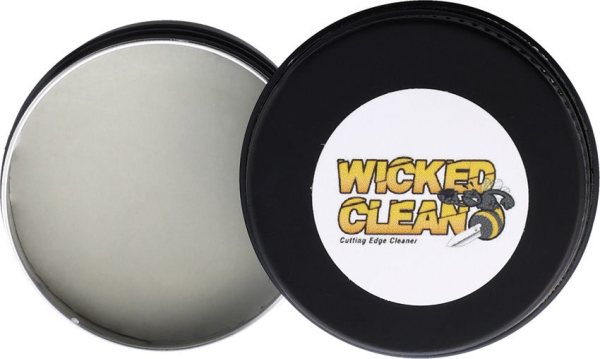 Wicked Wax Cleaner, Messerreiniger Bienenwachs, Wicked Industries Cleaner, Messer reinigen Harz, Bienenwachs Messerpflege, 5oz Messerreiniger, Com2you-biwak, Carbonstahl reinigen, Tactical Gear Cleaner, Tuff Writer Wicked