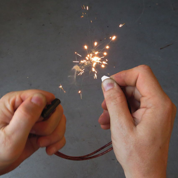 Bushcraft Firestarter Nackenband