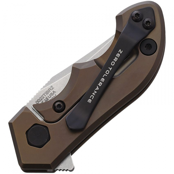 Zero Tolerance 0022TIBRZ Small Galyean Bronze Titanium