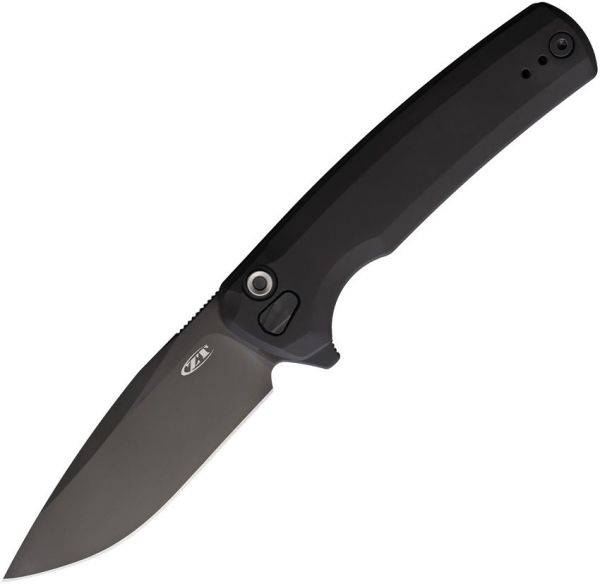 Zero Tolerance 0044 Button Lock Black Titan