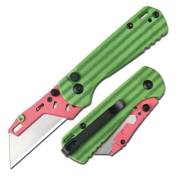 CJRB Knives CJRBJ1967-WM Boxer 2Cr Green G10 CJRB Knives CJRBJ1967-WM Boxer 2Cr Green G10