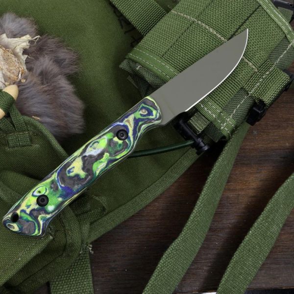White River Small Game, White River Knives, Jagdmesser S35VN, Cerakote Messer, Carbon G10 Griff, Outdoormesser feststehend, EDC Fixed Blade, White River Germany