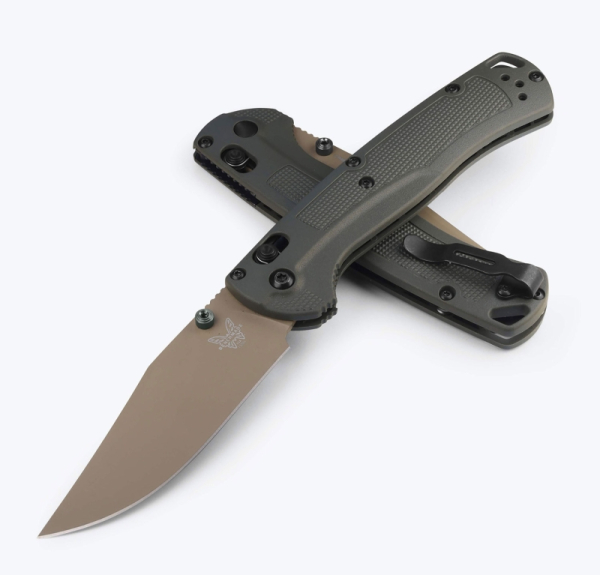 Benchmade 15536TN-02 Taggedout Deep Olive Grivory