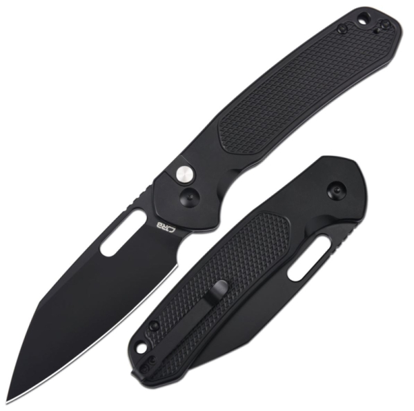 CJRB Knives J1925AL-BBK Large Pyrite-Alt AR-SFII Black