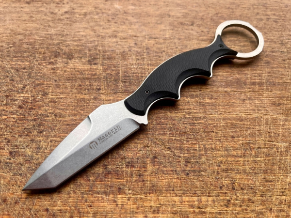 Maserin Messer 921/STW Neck Knife Tanto StoneWash