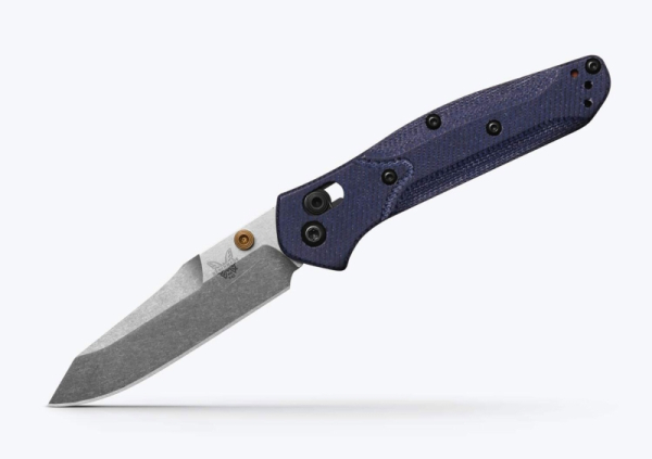 Benchmade 945-04 Mini Osborne Blue Denim Micarta