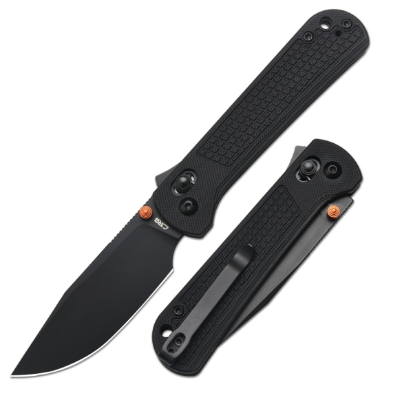 CJRB Knives J1960-BBK Bolt Black AR-RPM9 Black G10