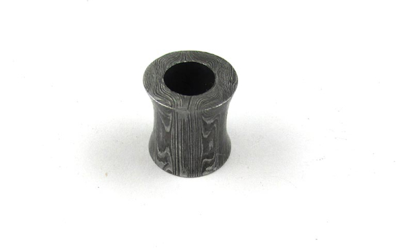 Damascus Lanyard Bead Concave