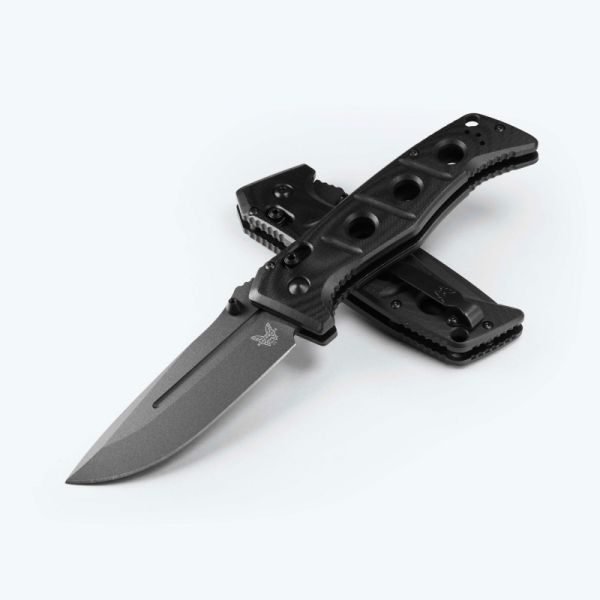 Benchmade 275GY-03, Benchmade Adamas MagnaCut, CruWear vs MagnaCut, Benchmade Tactical Messer, AXIS Lock Messer, robustes Klappmesser, G10 schwarz