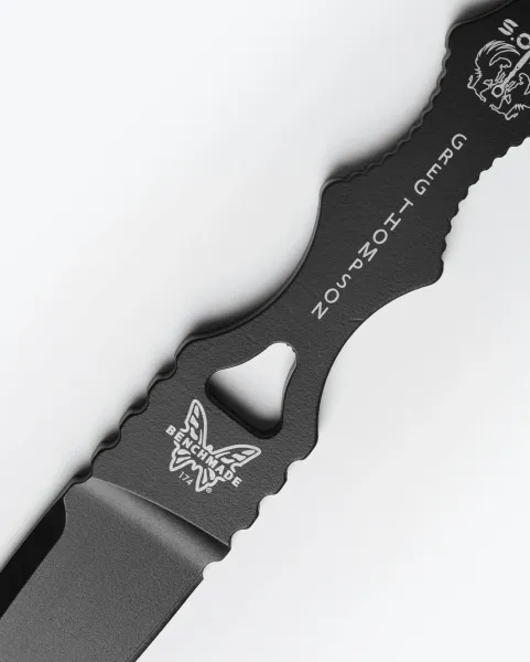 Benchmade 174BK SOCP Dagger Single Edge Schwarz – Ansicht 2