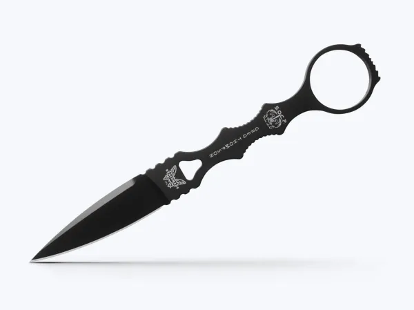 Benchmade 174BK SOCP Dagger Single Edge Schwarz – Ansicht 4