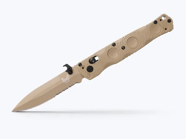 Benchmade 393SSN-01 Mini SOCP Folder Sand G10 – Ansicht 4