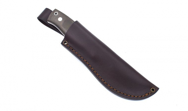 Brisa Skinner 90 Flach Elmax Micarta green bushcraft hunting knives