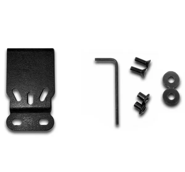White River Knives Belt Loop Kit, White River Kydex Schlaufen, Gürtelschlaufen für Kydex, Messer-Scheide Zubehör, White River Hardware Kit, Kydex Befestigung Gürtel, Tactical Belt Loop Messer