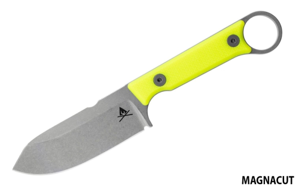 White River Knives Firecraft 3.5 Pro Yellow Magnacut